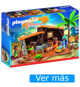 Belén Playmobil con luz