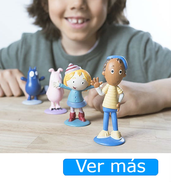 Juguetes de Peg+Gato figuras de Comansi