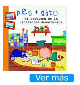 Libros de Peg+Gato El problema de la habitación desordenada