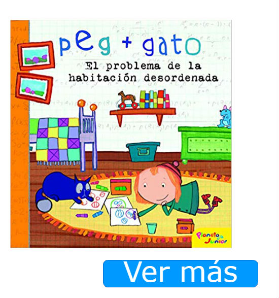 Libros de Peg+Gato El problema de la habitación desordenada