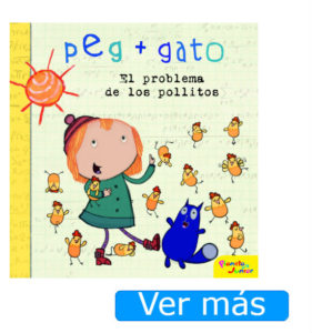 Libros de Peg+Gato El problema de los pollitos