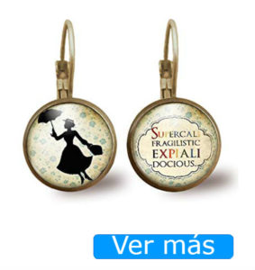 Mary Poppins joyas: pendientes