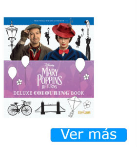 Mary Poppins para colorear: libro en inglés