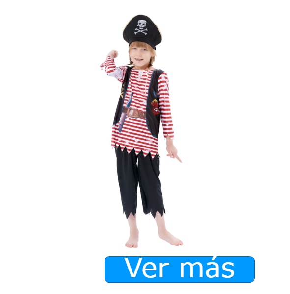 Disfraz de pirata para niño o niña grumete