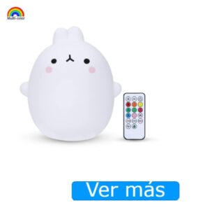 Luz quitamiedos para bebé con control remoto