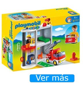 Parque y camión de bomberos Playmobil 123