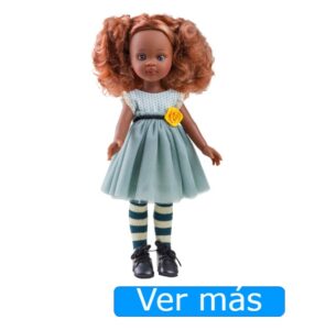 Muñeca pelirroja negra Nora