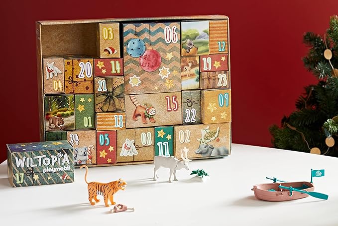 Calendarios de adviento infantiles: Playmobil Wiltopia de animales